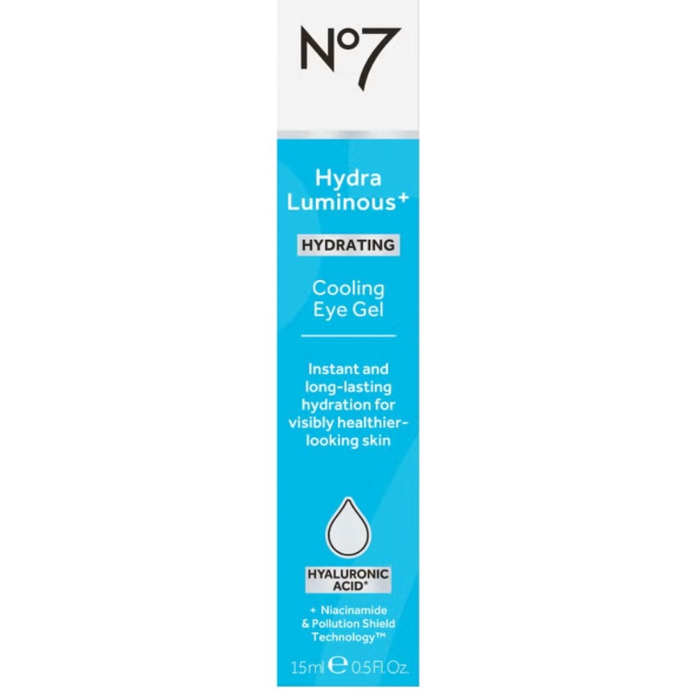 No 7 Hydra Luminous Hydrating Cooling Eye Gel NIB - Picture 2 of 6